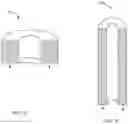 Fig. 09 - Speaker systems with polyplanar, nested, folded horns