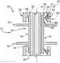 Fig. 01 - Turbine vane assembly having ceramic matrix composite airfoils and metallic support spar
