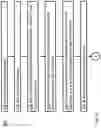 Fig. 09 - Measuring deflection to determine a characteristic of a layered-material strip