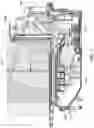 Fig. 08 - Bioptic scanner optical arrangement with single sensor split four ways