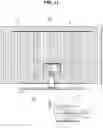 Fig. 12 - Display unit with cable accomodation groove