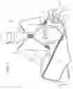 Fig. 02 - Golf bag having lightweight top frame with three-dimensional printed structures