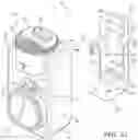 Fig. 23 - Waste disposal system and waste receiver for receiving and disposing of pharmaceutical waste material