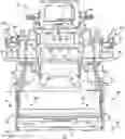 Fig. 01 - Road working machine with egress lighting system