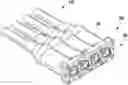 Fig. 01 - Ganged coaxial connector assembly