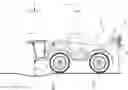 Fig. 01 - Agricultural machine with system for calculating a terrain relief and method for operating an agricultural machine