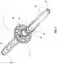 Fig. 04 - Bicycle axle assembly including a power meter