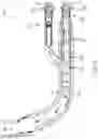 Fig. 22 - Multilateral junction with twisted mainbore and lateral bore legs