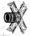 Fig. 03 - Deployable structure for use in establishing a reflectarray antenna