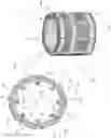 Fig. 11 - Deployable structure for use in establishing a reflectarray antenna