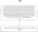 Fig. 01 - Matrix barcode having a plurality of colors and an infrared layer for conveying spatial information