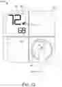 Fig. 13 - Thermostat user controls