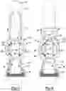 Fig. 07 - Meter bypass assembly having a housing including valve bodies rotationally fixed to opposing ends of a shaft
