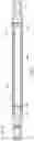 Fig. 02 - Threaded joint for coupling two concentric tubes to one tube