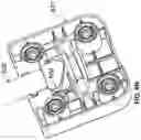 Fig. 46 - Luggage wheel assembly