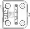 Fig. 48 - Luggage wheel assembly
