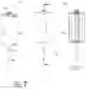 Fig. 07 - HAND-WOUND POWERED TOOTHBRUSH WITH REPLACEABLE BRUSH HEAD