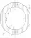 Fig. 17 - Hinged kiln brick protective collar