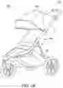 Fig. 11 - Stroller having compact folding and suspension system
