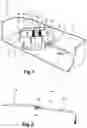 Fig. 02 - Assembly for a fluid tank comprising a baffle and a fluid transfer line passing through the baffle