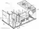 Fig. 01 - Slidable electric control box for rooftop unit