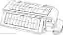 Fig. 01 - ASSEMBLY OF FLEXIBLE SOLAR PANEL FOR EXPANDABLE AWNING