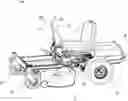 Fig. 01 - Riding lawn mower and operating apparatus with position detection for the same
