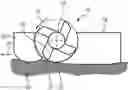 Fig. 01 - Shaving unit with lubricating arrangement