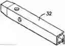 Fig. 01 - Utility cart with trailer hitch assembly