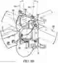 Fig. 14 - Tower hoist, platform and davit system