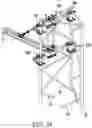 Fig. 15 - Tower hoist, platform and davit system