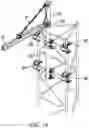 Fig. 20 - Tower hoist, platform and davit system