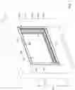 Fig. 02 - Foundation window assembly and method for installing a foundation window frame into a foundation wall