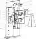 Fig. 01 - Cantilever linear motion reference device employing two-layer air suspension