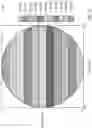 Fig. 10 - Spatially and time varying polarization correction optic for scan beam systems