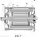 Fig. 03 - End shield with spray feature