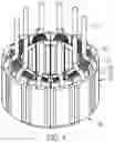 Fig. 05 - CLOSED-CYCLE HEAT DISSIPATION STRUCTURE OF MOTOR