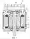 Fig. 13 - CLOSED-CYCLE HEAT DISSIPATION STRUCTURE OF MOTOR
