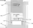 Fig. 01 - Parallel plate capacitor system for determining impedance characteristics of material under test (MUT)