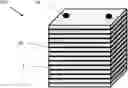 Fig. 01 - Fuel cell stack including witness marks and inspection method thereof