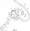 Fig. 03 - Ear-hook earphone with detachable microphone support