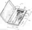 Fig. 01 - STORAGE ASSEMBLY FOR A SHAVING RAZOR SYSTEM