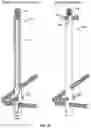 Fig. 12 - Arthrodesis devices for generating and applying compression within joints
