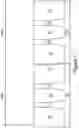 Fig. 06 - FinFet with source/drain regions comprising an insulator layer
