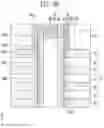 Fig. 33 - Stacked memory structure with insulating patterns