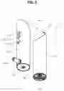 Fig. 06 - VERTICALLY EREACTABLE AND/OR VERTICALLY ERECTABLE AND FIXABLE HAIR DRYER HOUSING AND HAIR DRYER HAVING SAME