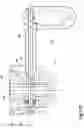 Fig. 28 - Limb holder allowing distal actuation along non-linear paths of actuation