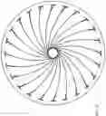 Fig. 14 - Wrinkle free foldable reflectors made with composite materials