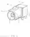 Fig. 02 - Electrical connector having an outer conductor and a rear metallic plate secured to the outer conductor and a terminal with a protrusion exposed to air and spaced a predetermined distance from the rear metallic plate