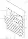 Fig. 02 - System to support cantilevered members from a vertical panel